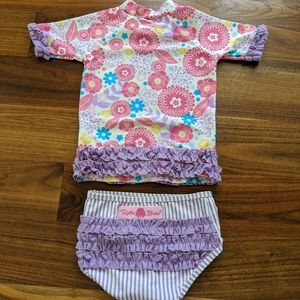 2T Ruffle Butts swimsuit 2 pieces